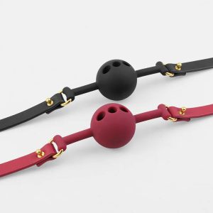 Silicone Ball Gag Fixed Tongue Open Mouth Gag Ball bdsm Couple Erotic Game Lesbian and Gay Sex Products