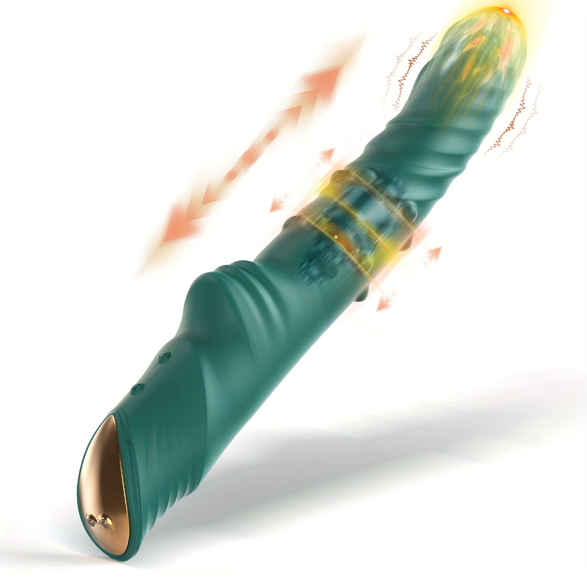 Thrusting Dildo Vibrator, Realistic Dildos With Beaded Push Aside & Pinching, Female Vibrators With Deep Thrust, Sex Toys For Women, G Spot Vagina Massage, Vibrating Anal Plugs Butt Clitoris Stimulator, Adult Product Supplies