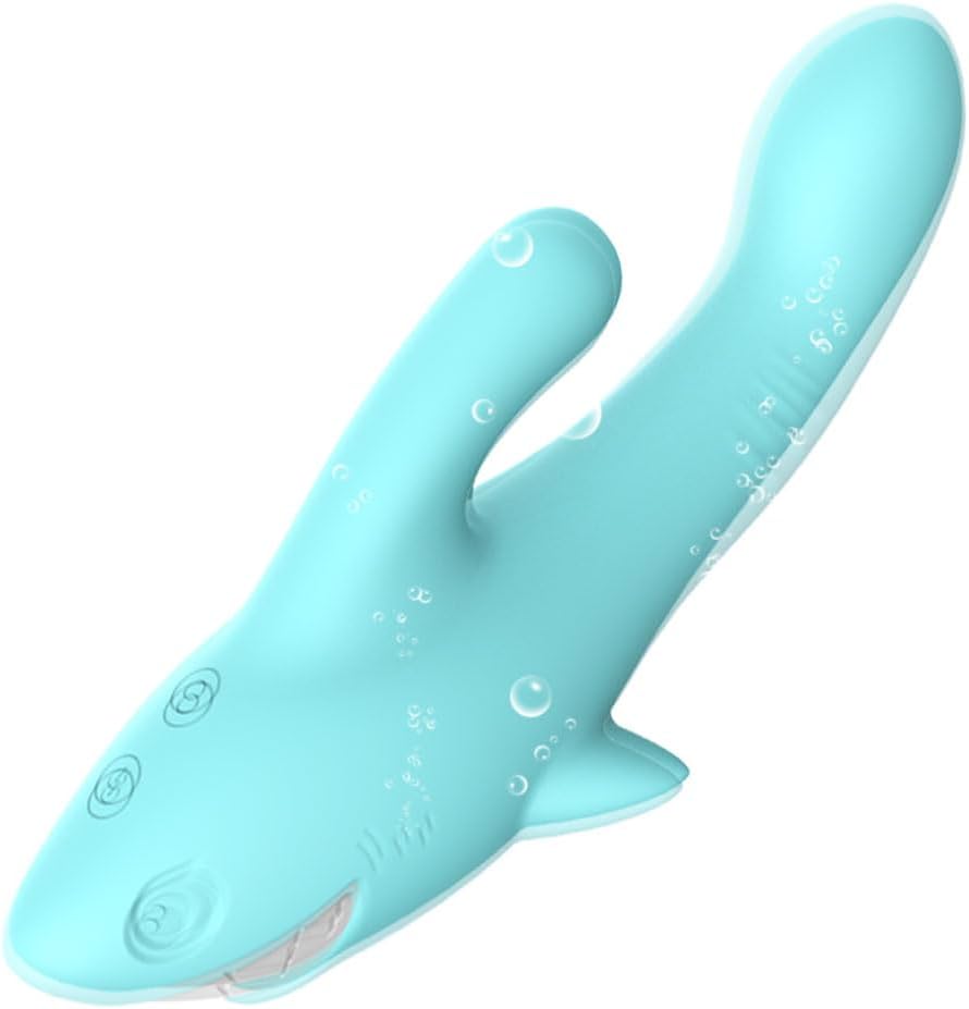 Super Quiet Portable Massage Device Deep Massager Rechargeable with Handheld Electric High Intensity, Electric Vibrators Massagers for Portable Full Body Relaxation Vibrating Massage Tools (Blue)