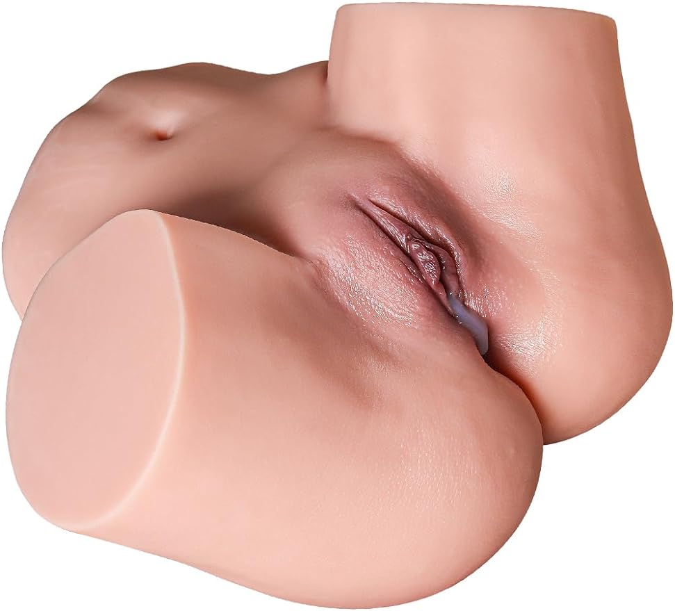 10Kg Life Size Sex Doll for Men Realistic Skin Texture Soft Female Big Ass & Pussy, Male Adult Sex Toys with 2 Hole Deeper Vagina & Tight Anal, Masturbator Butt with Torso Love Dolls for Orgasm.