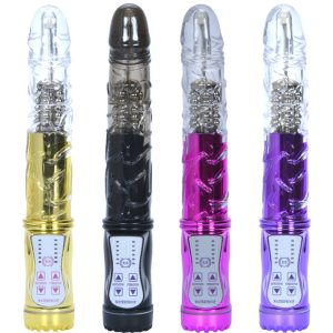 7 Frequency Vibration Female Masturbation Device Vibration Swing Frequency Conversion Black Overlord AV Turn Bead Bar