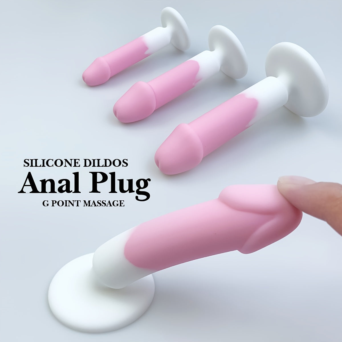 Silicone dildos anal plug, anal massage dilatancy toys, outdoor dildos, Butt Plug, g-point massage, beginner to expert, Adult sex toys of different sizes, sexual wellness, adult pleasure