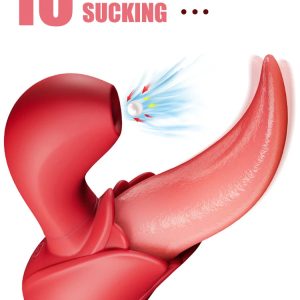 Tongue Sucking Vibrators For Women For Women Nipple G Spot Vagina Clitoris Stimulator Female Silicone Massager Adult Sex Toy