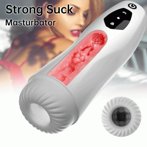 Aeclove อัตโนมัติการสั่นสะเทือนสำหรับชาย Masturbation ดูดขยายพ็อกเก็ตหีเหมือนจริงช่องคลอด Warm Masturbators ของเล่น