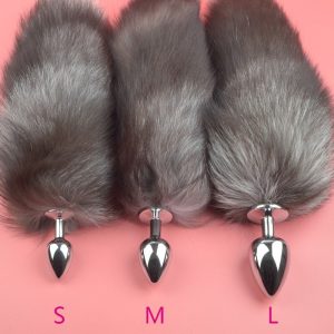 Anal Plug Anal Sex Toys Sex Toys Anal Bunny Sex Toys Stainless Steel Bunny Tail Hairy Anal Plug Tail Anal Toy