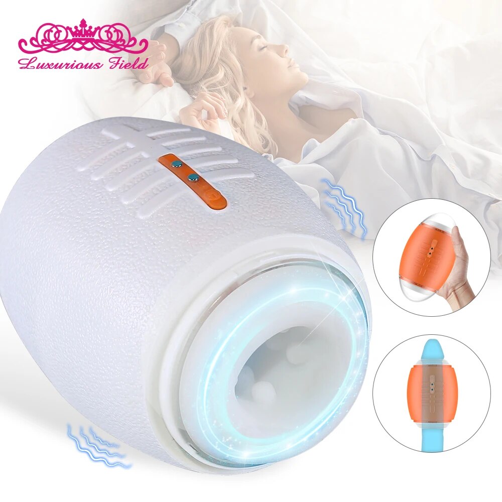 Automatic Male Masturbator Cup Vagina Masturbation Blowjob Man Mastuburator for Men Adult Goods Sex Toys Electric Mastubator