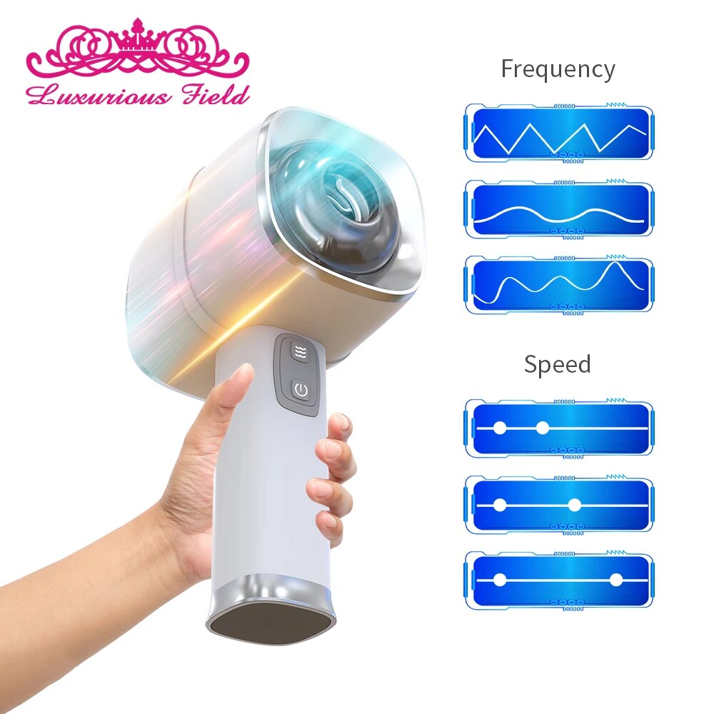 Automatic Men Masturbator Cup Vagina Masturbation Vibrator Adult Blowjob Pussy Stimulator Sex Toys for Male Intimate Goods