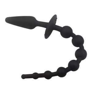คู่หัวลูกปัดขนาดเล็ก Butt ปลั๊กซิลิโคนคู่มือ Butt Plug Dildo เซ็กซ์ทอย Anal ดึงลูกปัดผู้หญิง // คู่/เลสเบี้ยนผู้ใหญ่ของเล่น
