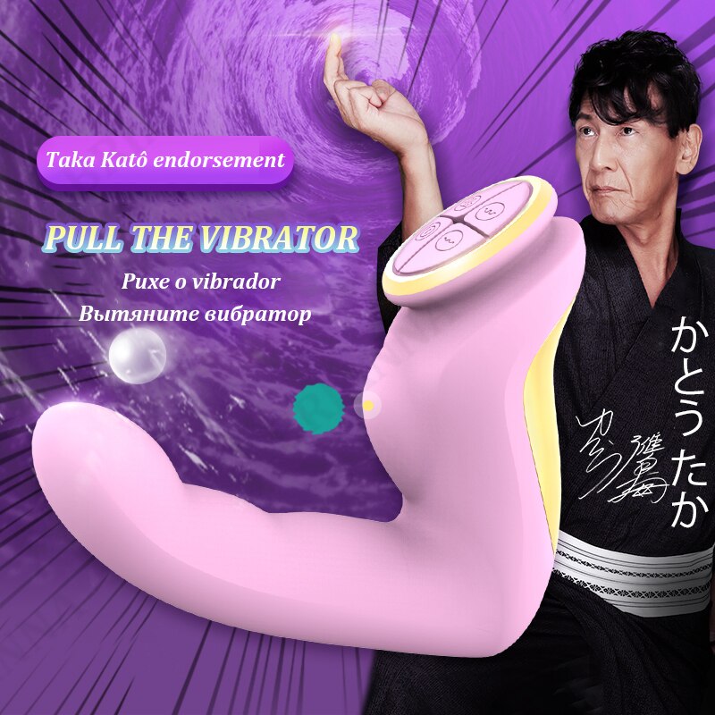 Finger Vibrator Fast การสำเร็จความใคร่ Taka Katô เดียวกัน Finger G-Spot Clitoral กระตุ้นช่องคลอดเพศของเล่นคู่ Vibrators สำหรับผู้หญิง UYO