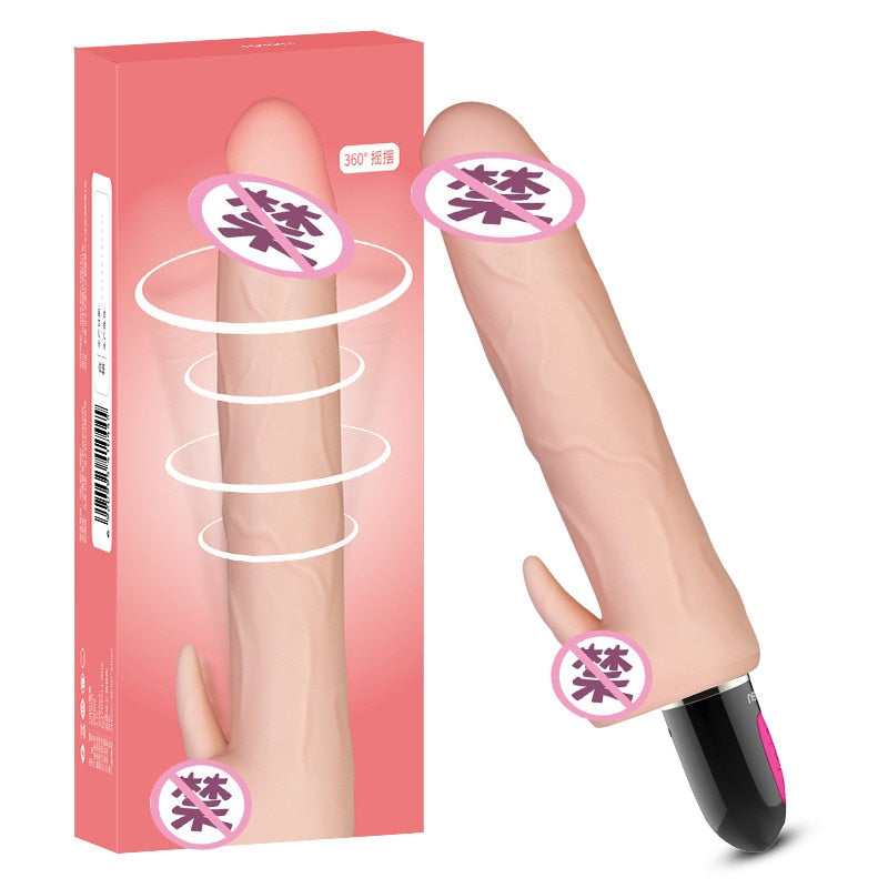 Leten Super Soft Huge Dildo Realista for Lesbian Deep Waterproof  G Spot Clitoris Stimulator Dildo Vibrator Sex Toys for Women