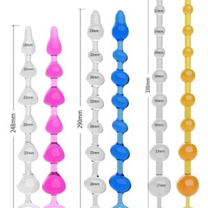 Liquid Silicone Beads Anal Expansion Backyard Speculum Pulls Ass Massage Anus G-spot Erotic Expander Unisex Flirt Training Game