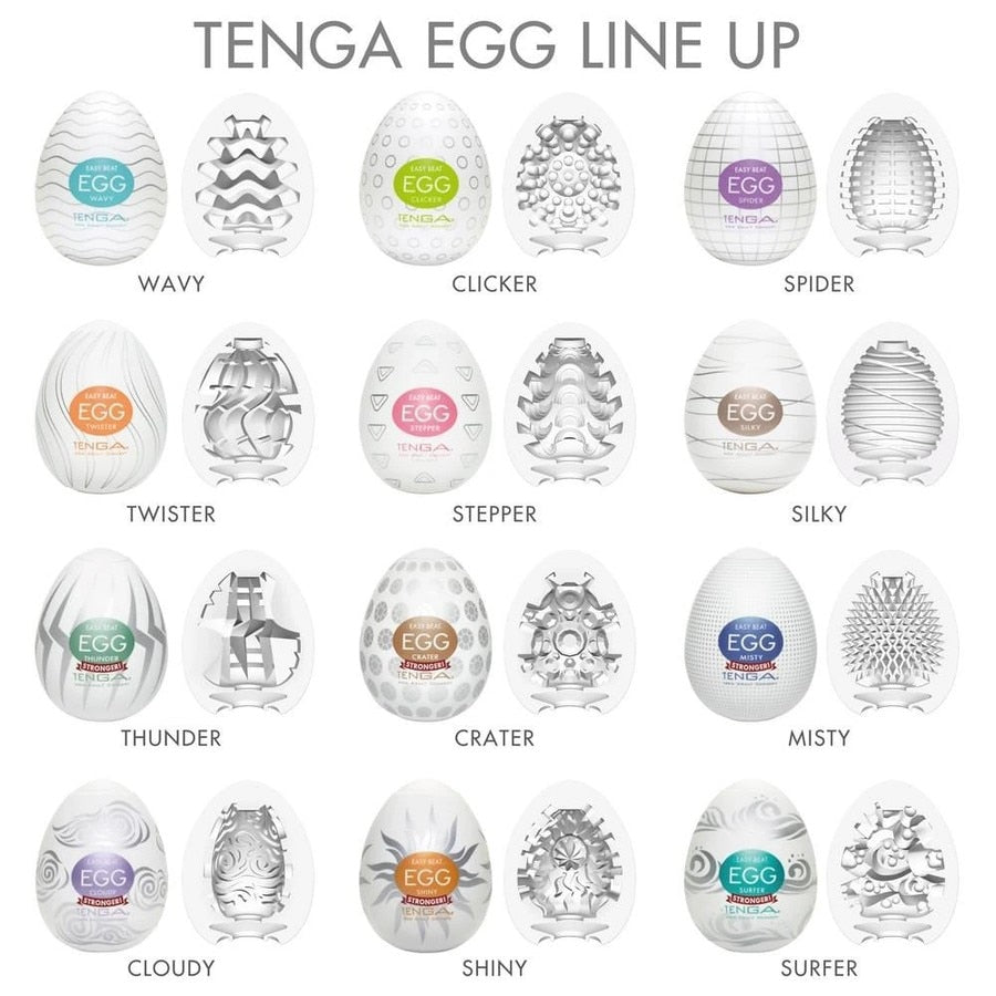 Masturbation TENGA Eggs Male Masturbator Realistic Vagina Pussy Adults G-spot Sexy Toy Stimulating Dick Massager Sex Shop
