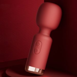 Mini AV Vibrator Magic Wand สำหรับผู้หญิงที่มีประสิทธิภาพ Clitoris Stimulator USB ชาร์จได้แบบพกพา Massager หญิงผู้ใหญ่สินค้าเซ็กซ์ทอย