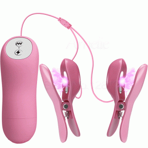 New Electric Shock Nipple Vibrator Vibrating Nipple Clamps Breast Massage Labia Clitoris Pussy Clip Vibrators Sex Toys for Women