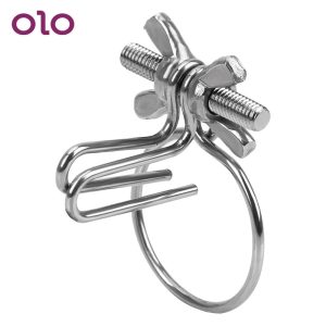 OLO Adjustable Penis Stimulator Irritation Urethral Dilators Catheters Sounds Stainless Steel Penis Plug Sex Toys for Men Gay