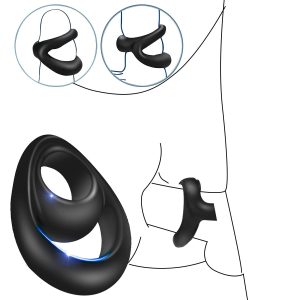 Penis Sleeve Ring Male Delayed Ejaculation Cock Ring Penis Enlargement Penis Attachment Male Cock Chastity Cage Sex Toys for Men