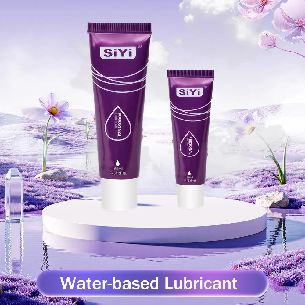 25ml/50ml Personal Lubricant Travel Size, Smooth Non-Sticky Intimate Moisturizing Jelly,  Gentle Formula Anal Lube
