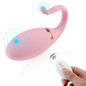 Wireless remote control vibrating egg female vibrating massage erotic teaser masturbator sex toy for women