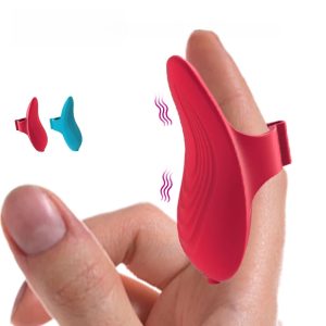 Mini Finger Vibrator G Spot Adult Products Female Masturbation Lesbian Sex Toys Clitoris Stimulator Erotic for Woman Couples