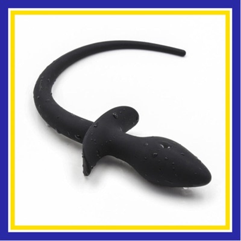 Silicone Dog Tail Anal Toys G-spot Stimulator Butt Plug Slave Anal Expander Women Men Gay Sex Game BDSM Erotic Toys Sex Products