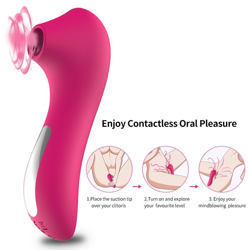 Wireless Clitoris Sucker Stimulator Sex Toys Vibrator for Women Sextoys Nipple Vagina Clitoris Sucking Sex Toy Adult 18 Products