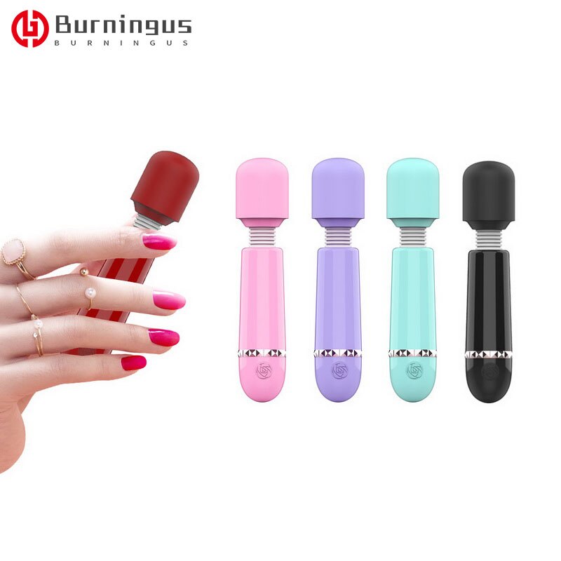 Wireless Mini Dildos AV Vibrator Magic Wand for Women Clitoris Stimulator USB Rechargeable Massager Goods Sex Toys