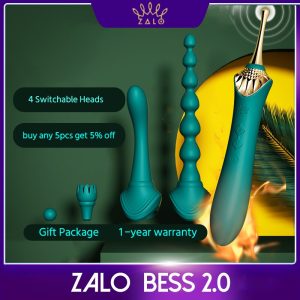 ZALO BESS 2.0G-Spot Vibrator ซิลิโคนกระตุ้น Clitoral Usb คู่มอเตอร์ Retro Massager ผู้ใหญ่เซ็กซ์ทอยสำหรับสตรี