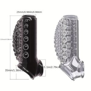 Unique Crystal Dildo Cover - Non-Electric, Solid Color Novelty Sex Accessory For Couples