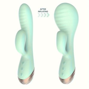 10 Frequency Vibration + Inflatable Vibration Stick, G-spot Vibrator, Inflatable Fit Massage Vaginal, Vibration Stimulation G-spot, Fresh Colors, Adult Sex Toys, Stimulation Vibration Stick Massage Stick For Couples, Couples Flirting