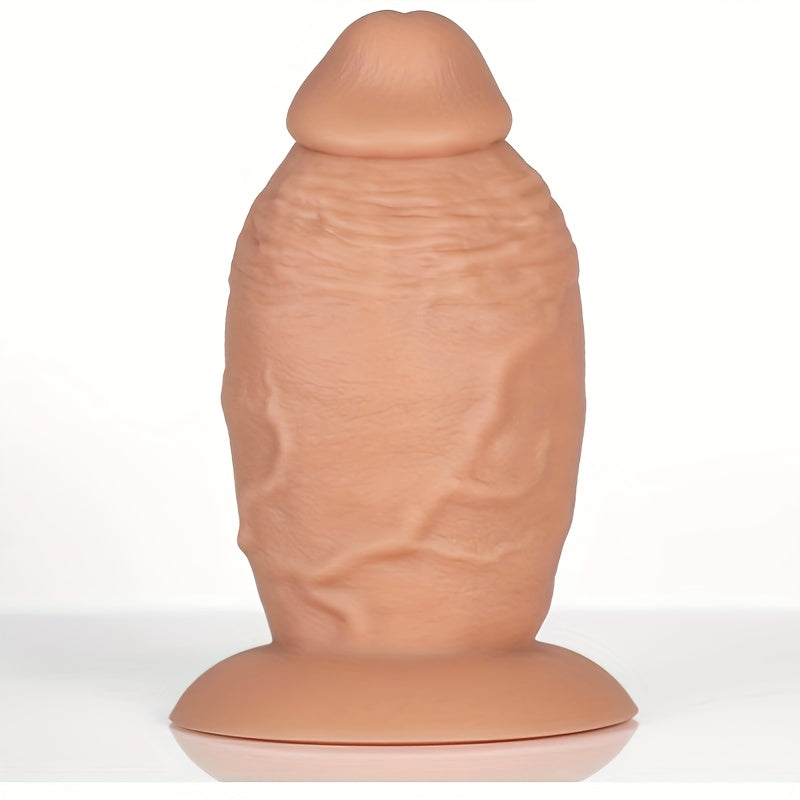 Extra-Large 7.5" Silicone Anal Dildo With Strong Suction Cup - Thick, No Balls For Deep Stretch & Pleasure - Waterproof, Latex-Free Adult Sex Toy For Experienced Men And Women Anal Sex Toy For Men Big Dildoes For Woman